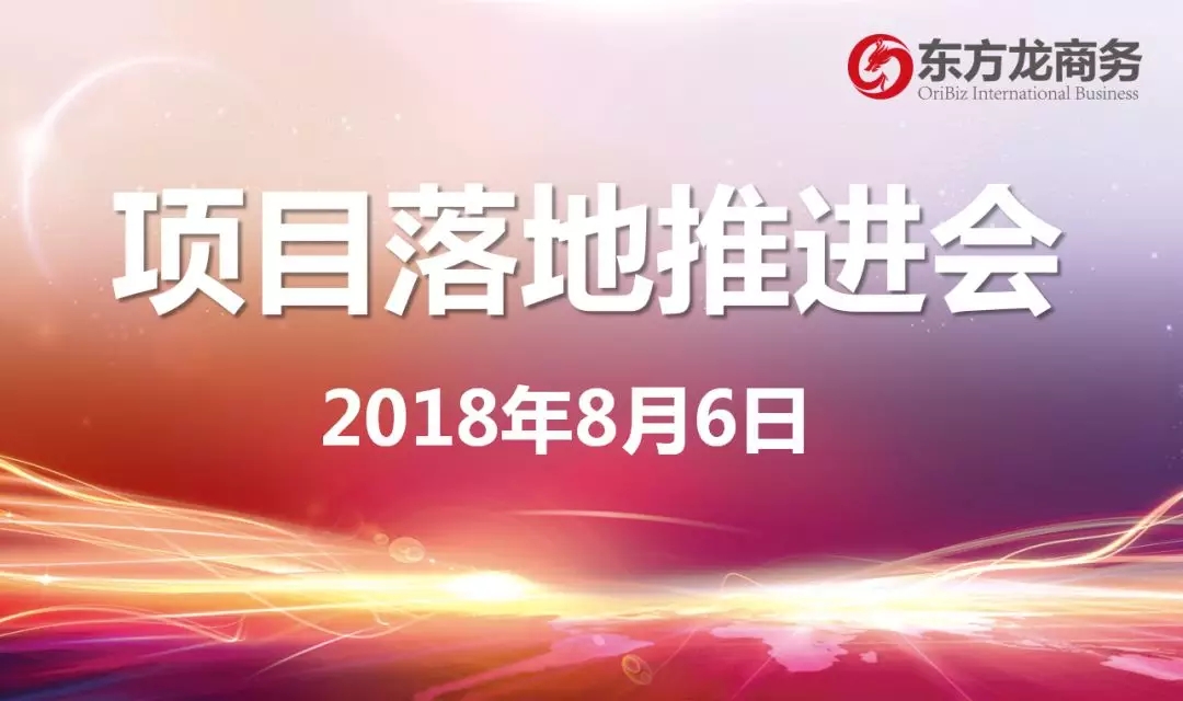 【項目推進(jìn)】東方龍商務(wù)舉行項目落地推進(jìn)會，協(xié)調(diào)項目后續(xù)考察，制定重點(diǎn)項目落地方案