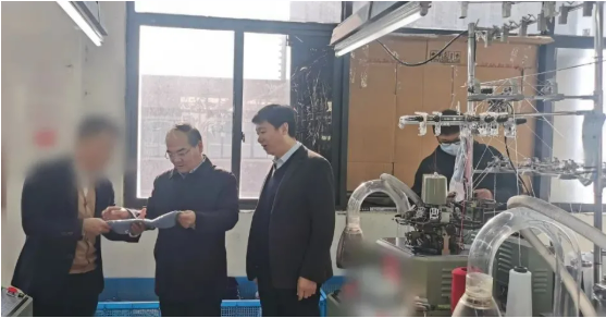 品控嚴(yán)格，訂單攀升！河北某地方政府赴高端紡織制造擴(kuò)建投資選址項(xiàng)目方實(shí)地走訪調(diào)研